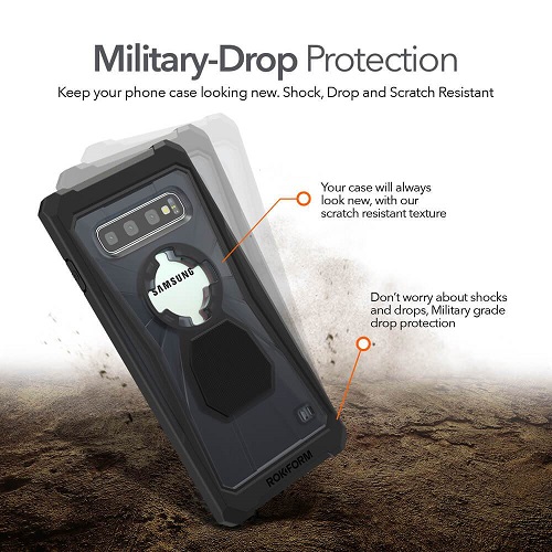 Rugged Case Galaxy S10+ Black