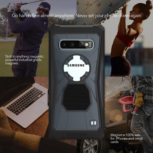 Rugged Case Galaxy S10+ Black