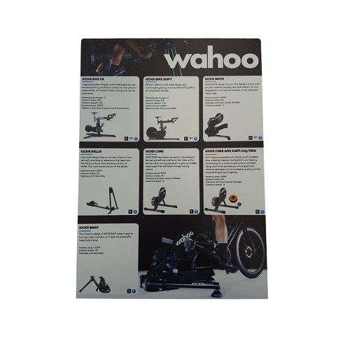 Wahoo Flyer Stand Marketing