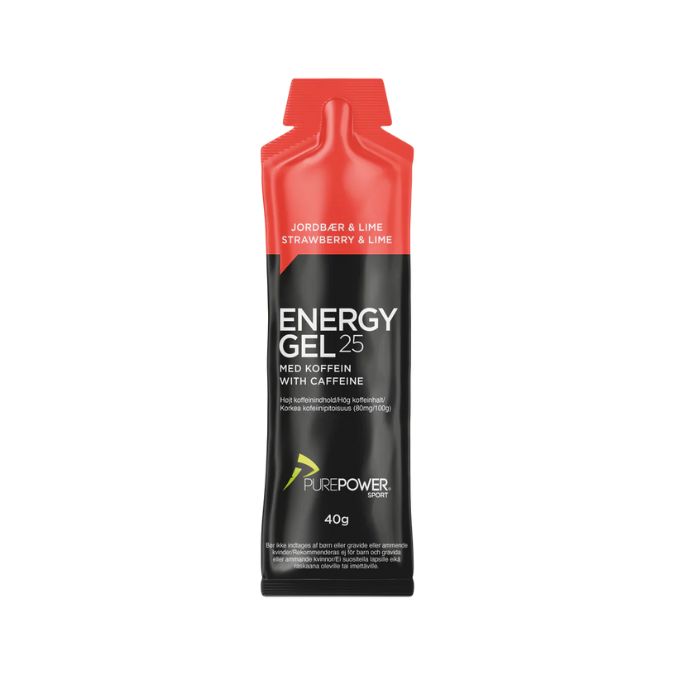 Energy Gel Caffeine Strawberry Lime 40g