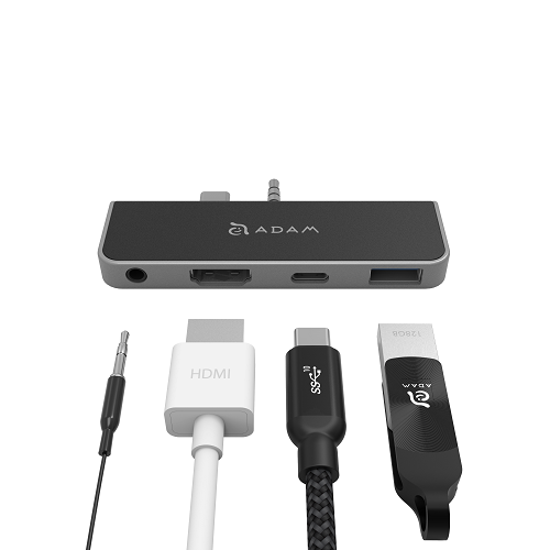 CASA S4 USB-C 3.1 4 port Surface Go Hub