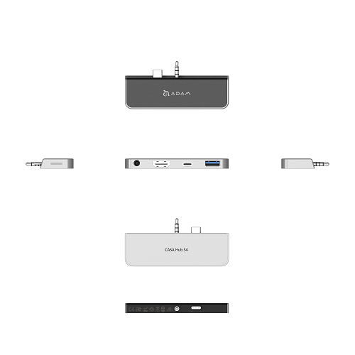 CASA S4 USB-C 3.1 4 port Surface Go Hub