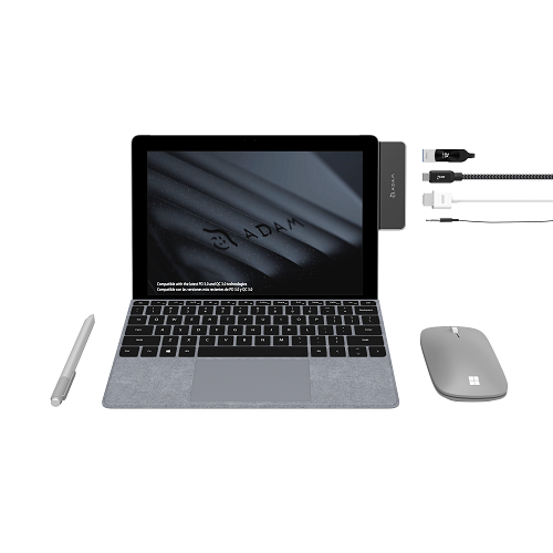 CASA S4 USB-C 3.1 4 port Surface Go Hub