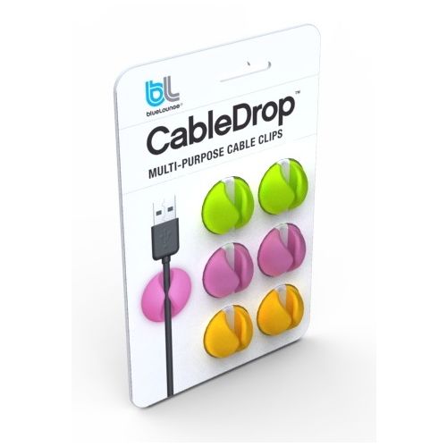 CableDrop 6-pack Bright - Bluelounge