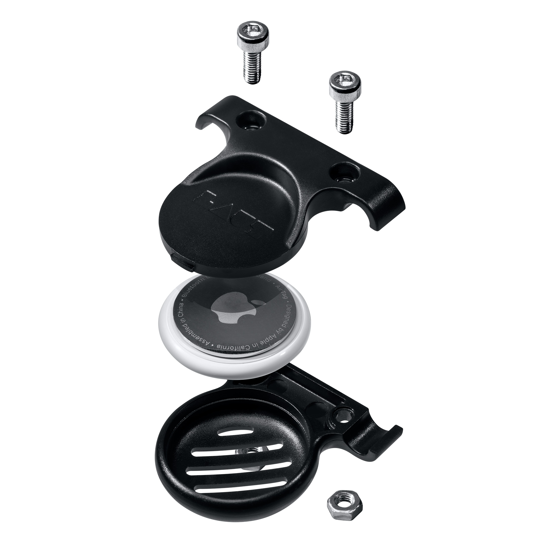 Bike Tag Saddle Mount for AirTag Black