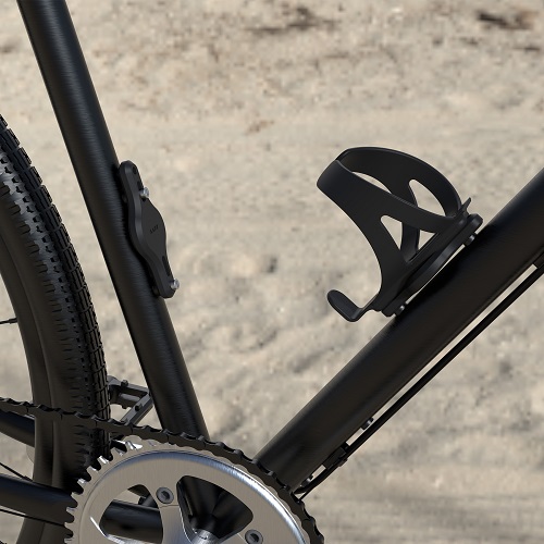 Bike Tag Bottle Mount for AirTag Black
