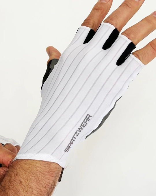 AERO RACE GLOVZ SHORT FINGER WHITE S