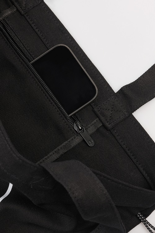 ESSENTIALS SAFE TOTE BAG BLACK