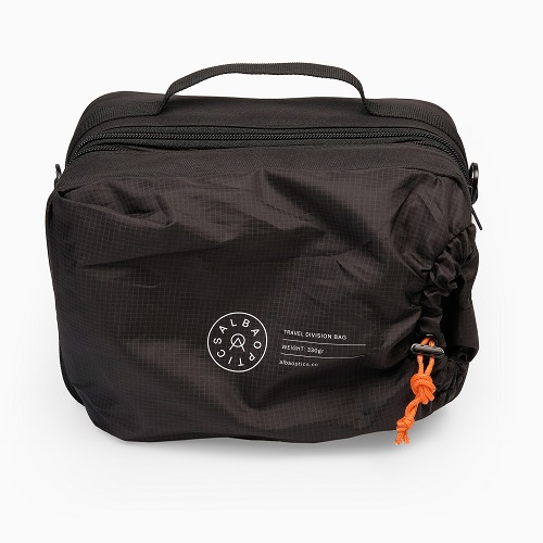 DIVISION TRAVEL BAG BLACK & ORANGE