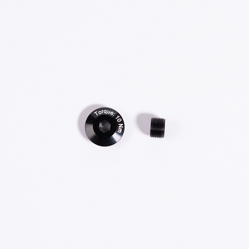 Threaded end Split lock-nut