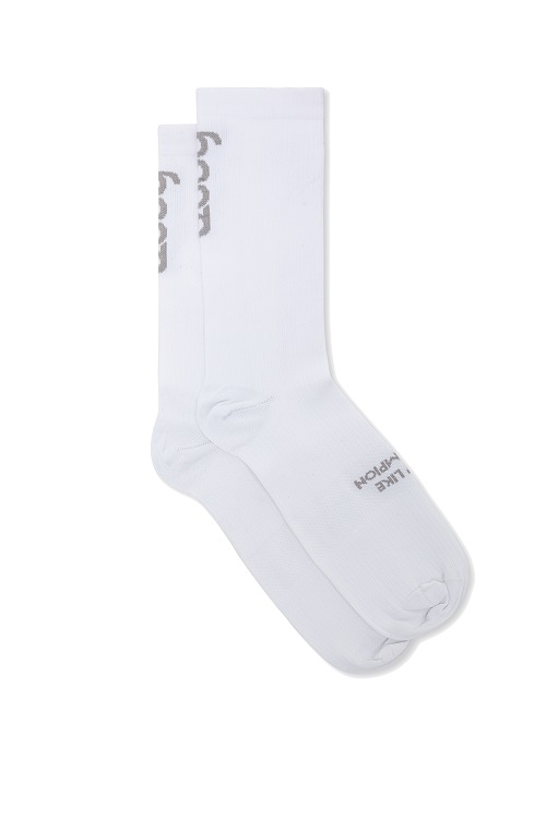Logo Socks White